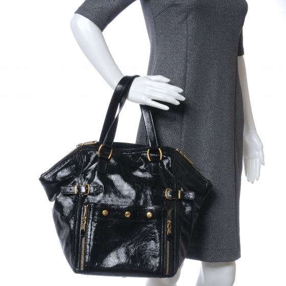 Patent Medium Downtown Black