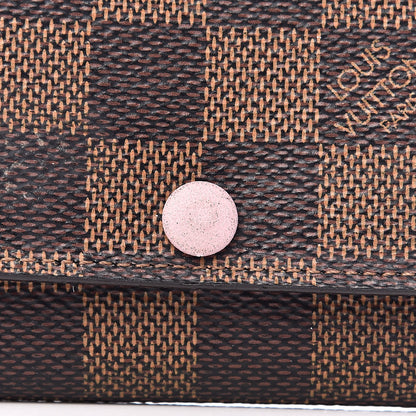 Louis Vuitton Damier Ebene Multicles 6 Key Holder Rose Ballerine 13 of 13