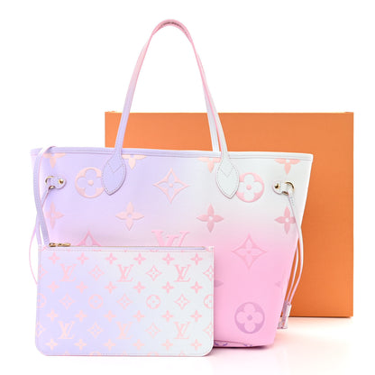 Louis Vuitton Monogram Giant Spring In The City Neverfull MM Sunrise Pastel 12 of 12