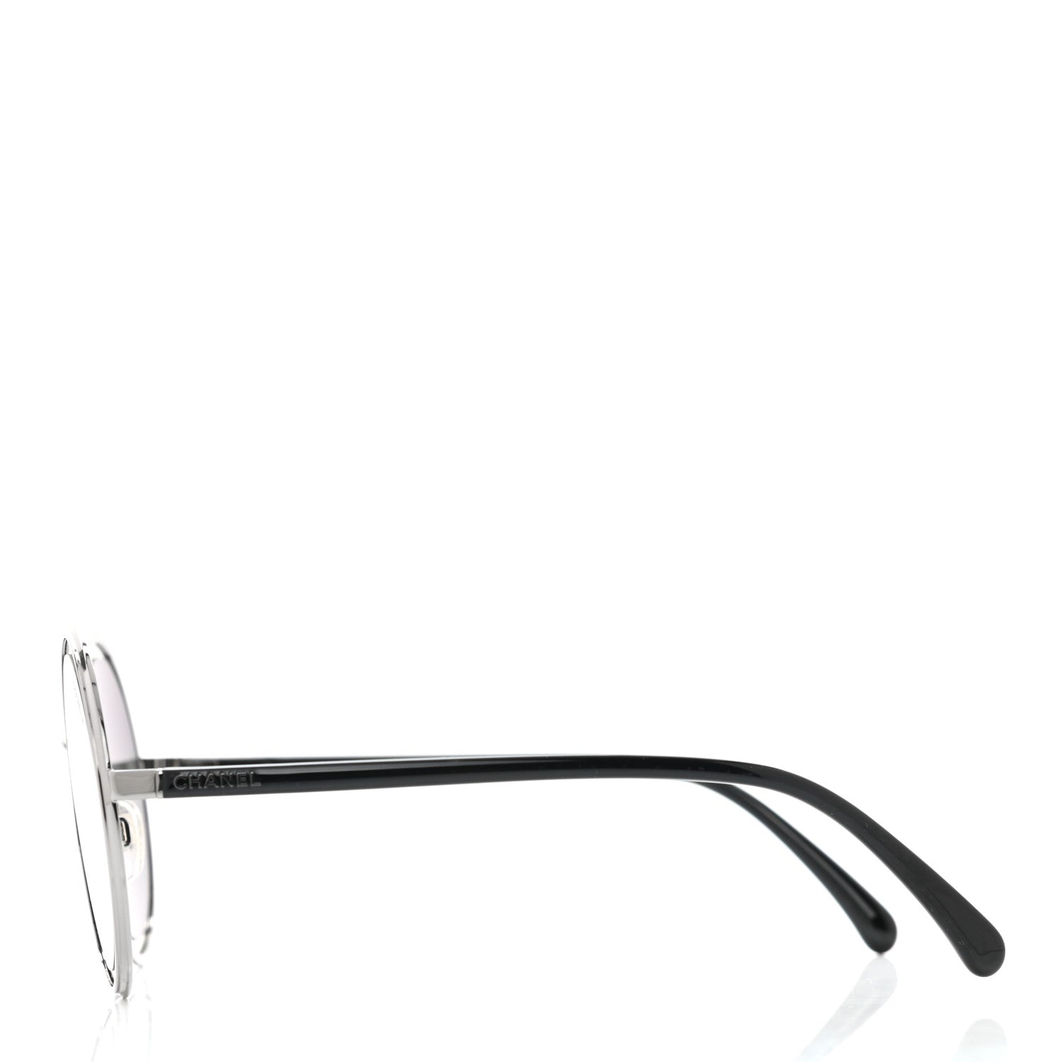 Chanel Round Sunglasses 4226 Black 3 of 7