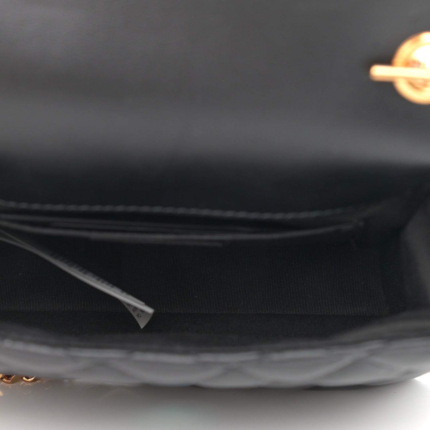 Versace Nappa Quilted Small Medusa Chain Crossbody Black 5 of 10
