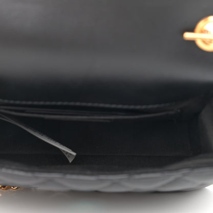 Versace Nappa Quilted Small Medusa Chain Crossbody Black 5 of 10
