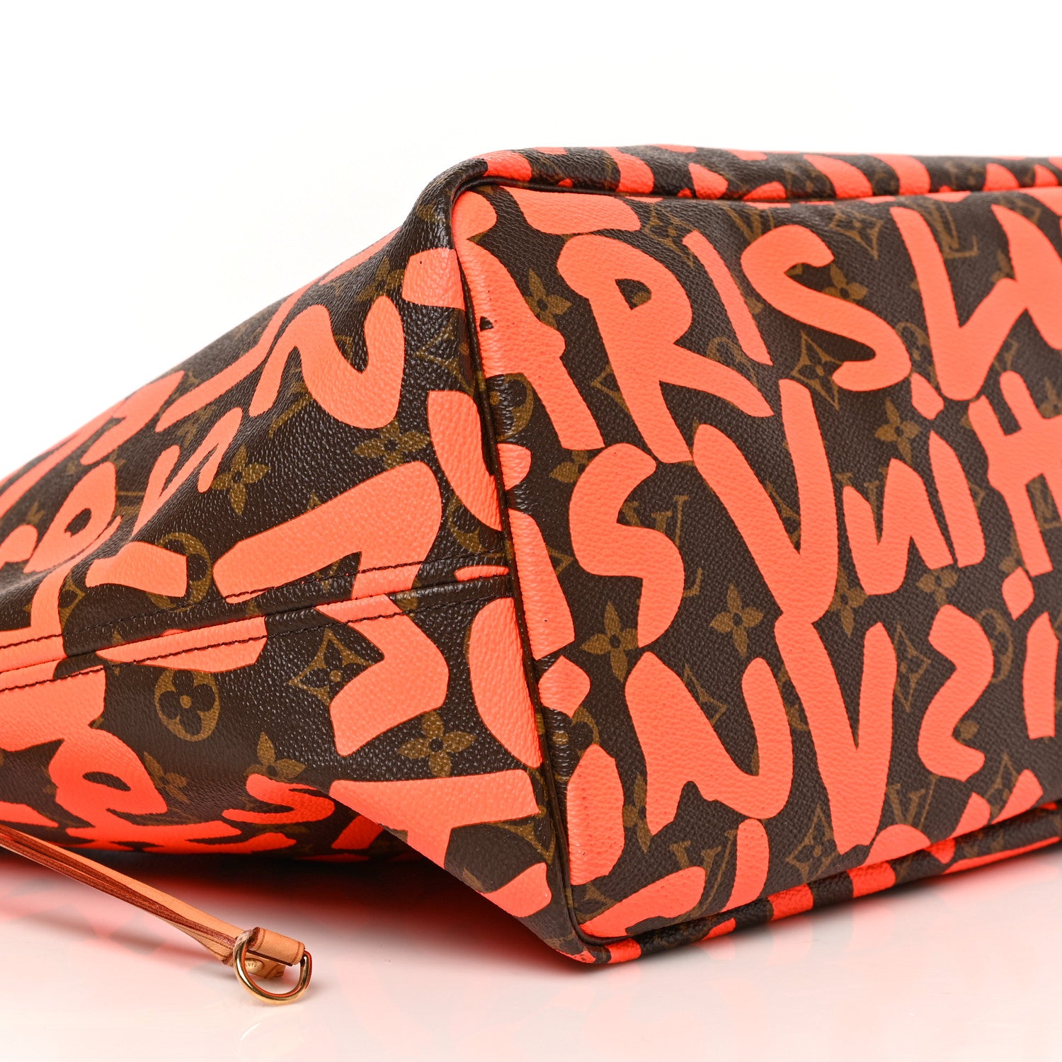Louis Vuitton Monogram Graffiti Neverfull GM Orange 7 of 8