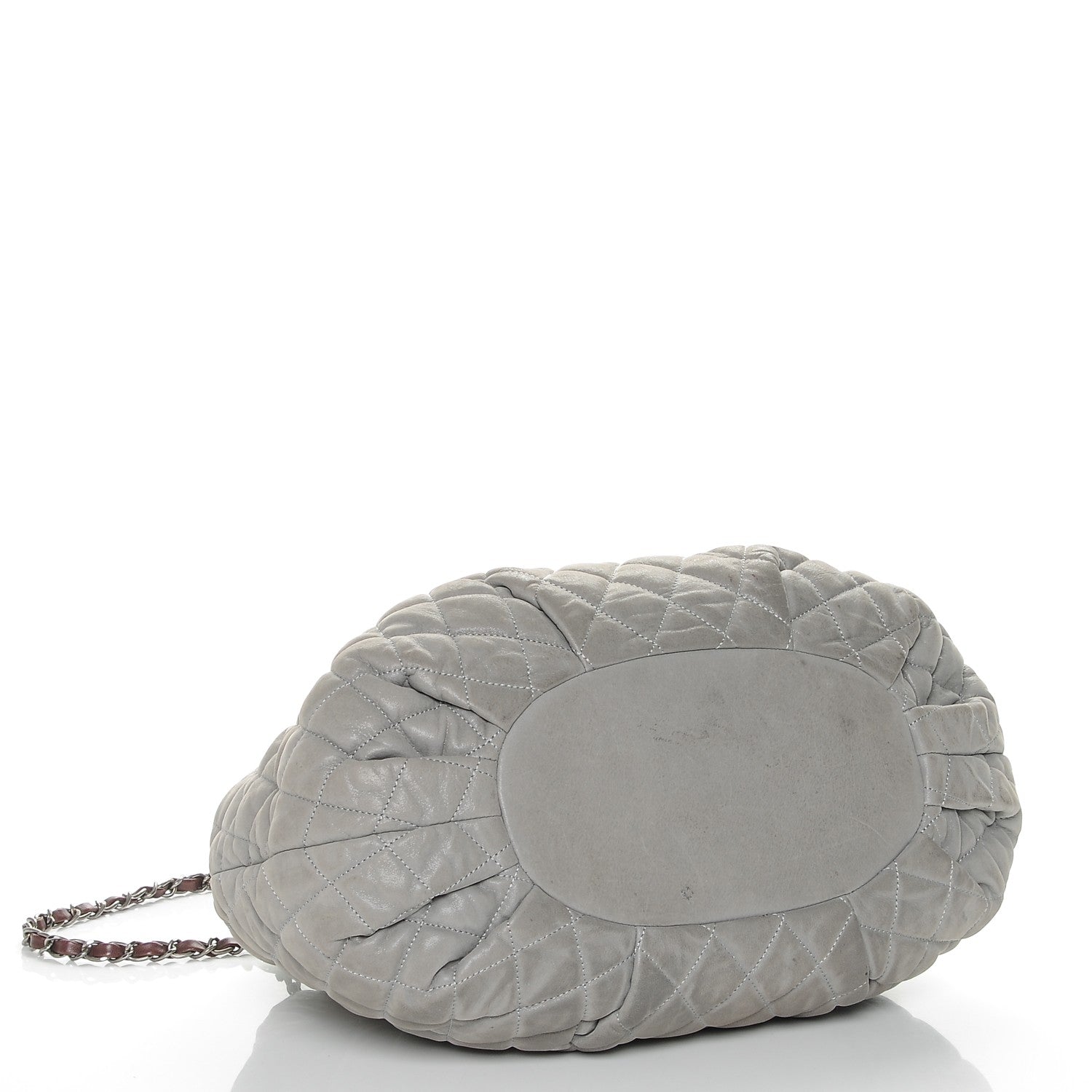 Chanel Iridescent Calfskin Quilted Small In The Mix Tote Grey 4 of 7