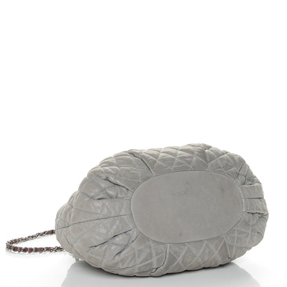 Chanel Iridescent Calfskin Quilted Small In The Mix Tote Grey 4 of 7