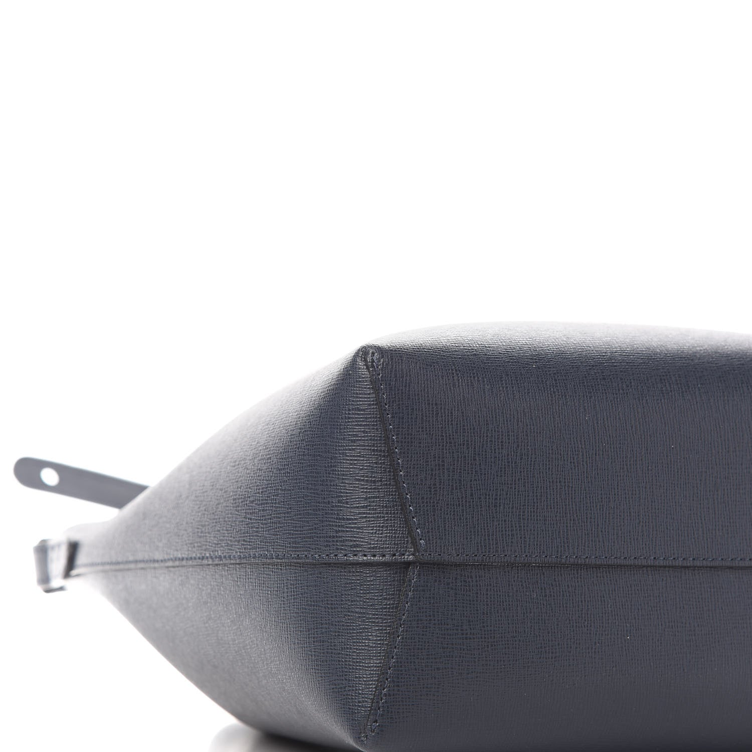 Mansur Gavriel Saffiano Mini Bucket Bag Blu 7 of 8