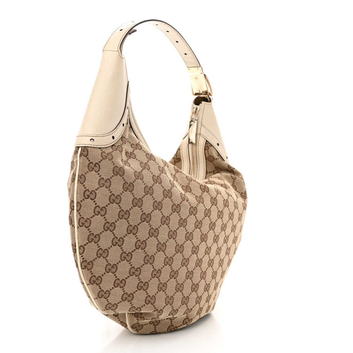 Gucci Monogram Glam Hobo Off White 3 of 12