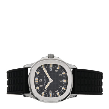 Patek Philippe Stainless Steel Rubber 28mm Aquanaut Quartz Watch Black 4960A 2 of 4
