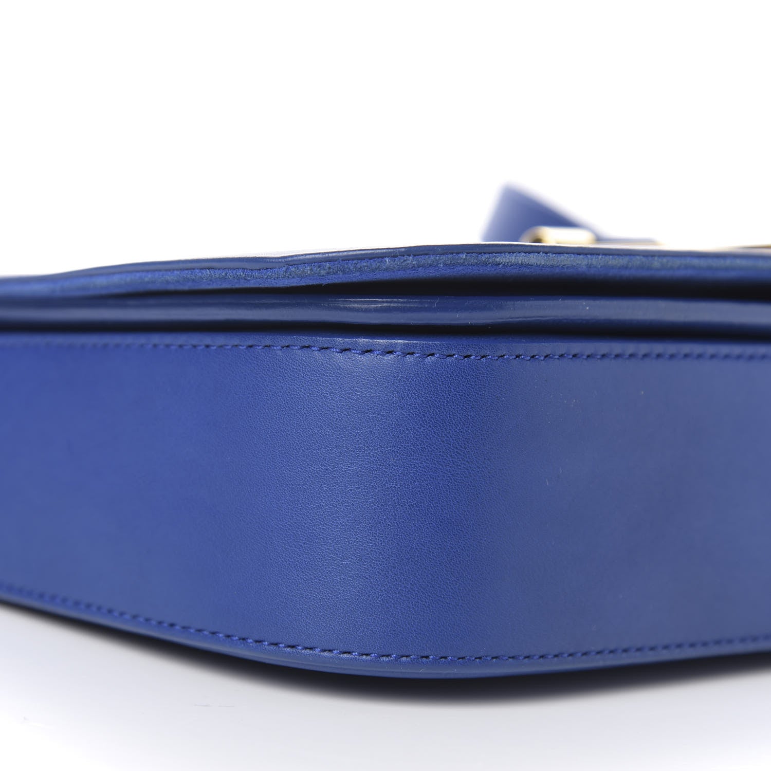 Saint Laurent Calfskin Classic Y Satchel Royal Blue 8 of 10