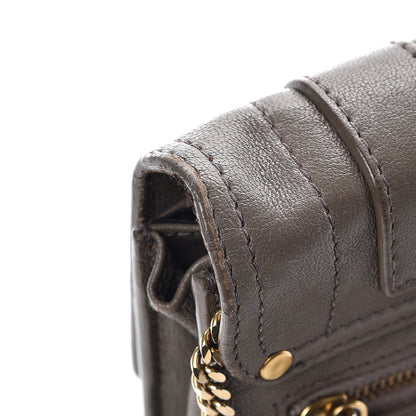 Proenza Schouler Lambskin PS1 Large Chain Wallet Smoke 7 of 20