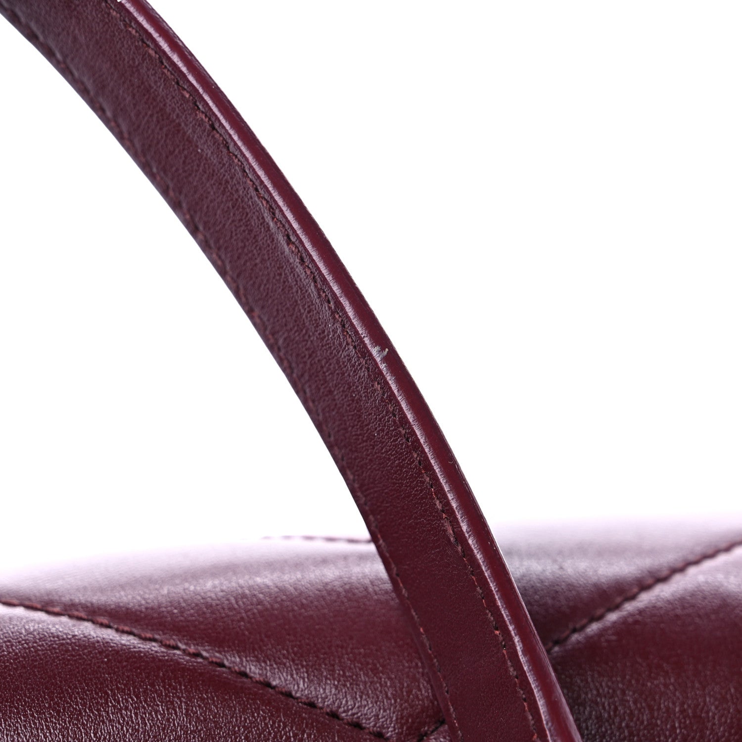 Saint Laurent Calfskin Y Quilted Monogram Medium Loulou Chain Satchel Rouge Legion 14 of 15