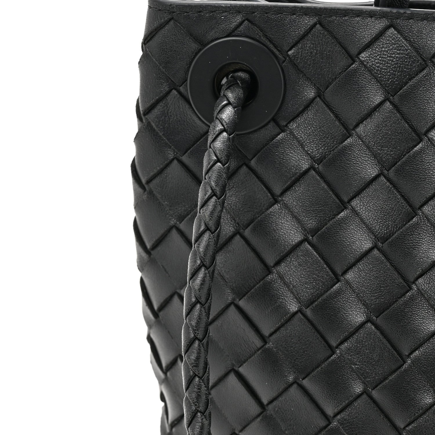 Bottega Veneta Nappa Intrecciato Small Andiamo Shoulder Bag Black 15 of 15