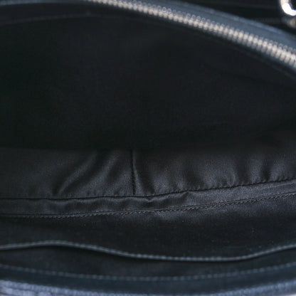Chanel Caviar Quilted Grand Shopping Tote GST Dark Navy Blue 5 of 10
