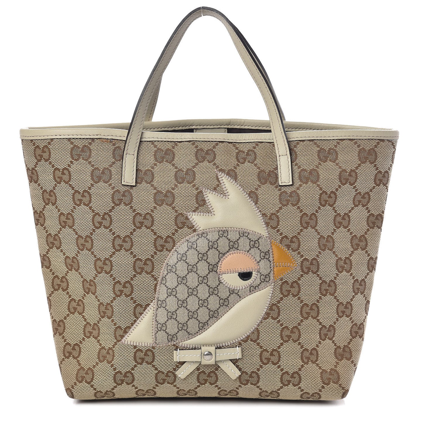 GG Monogram Mini Zoo Bird Tote