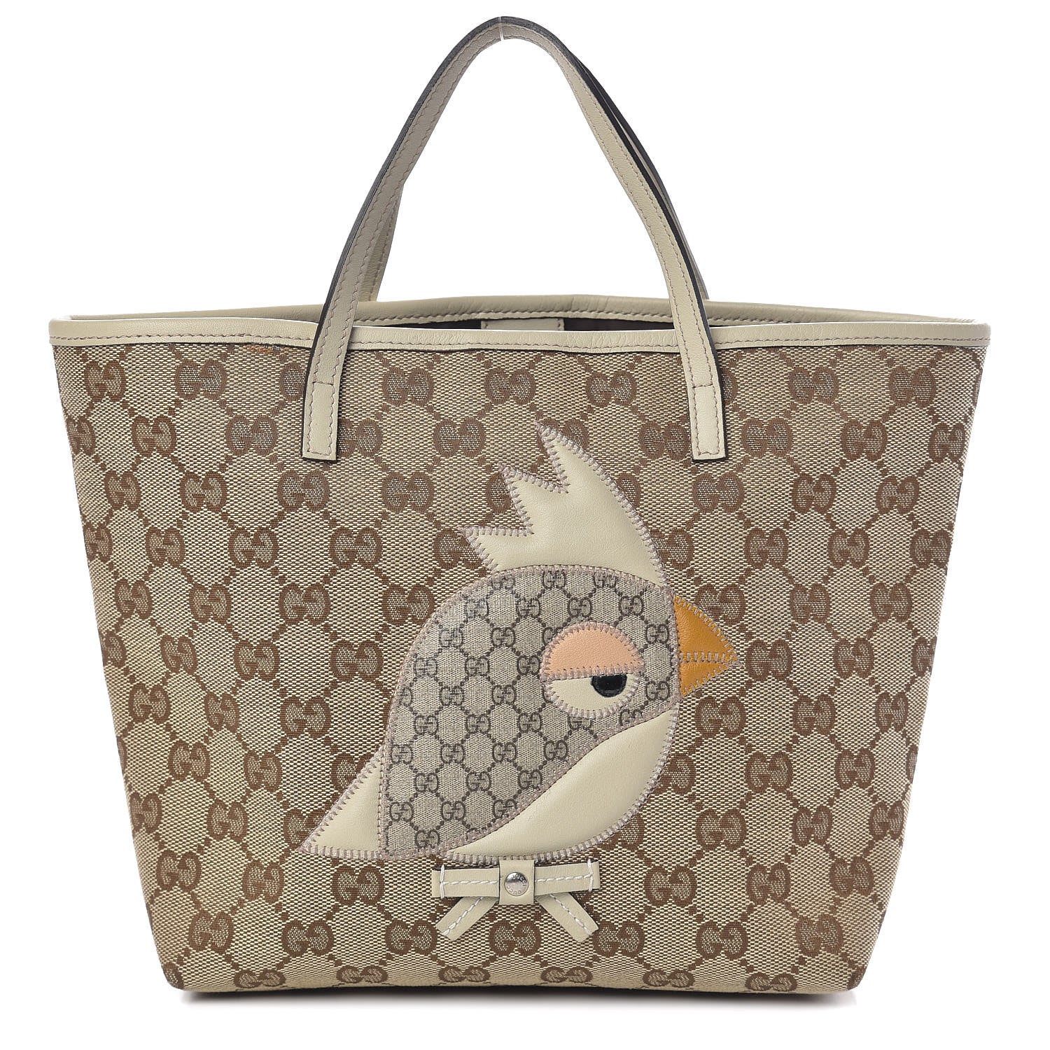 Gucci GG Monogram Mini Zoo Bird Tote 1 of 10