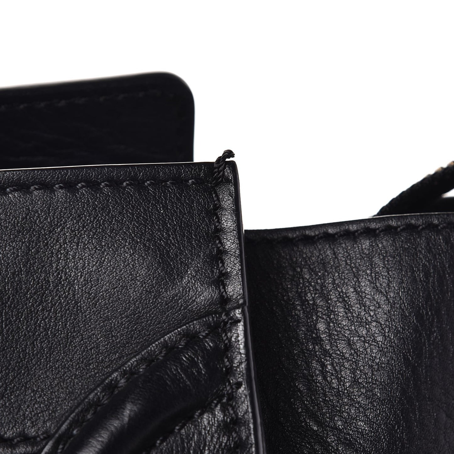 Smooth Calfskin Mini Luggage Black
