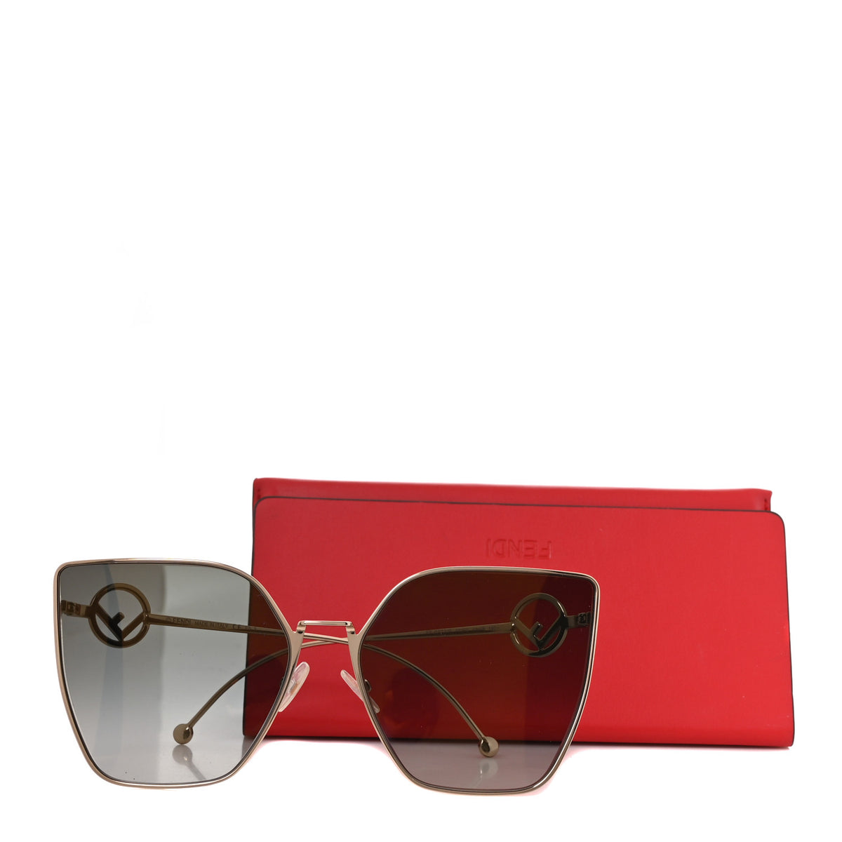 Fendi Metal F is Fendi Sunglasses FF 0323/S Gold 7 of 7
