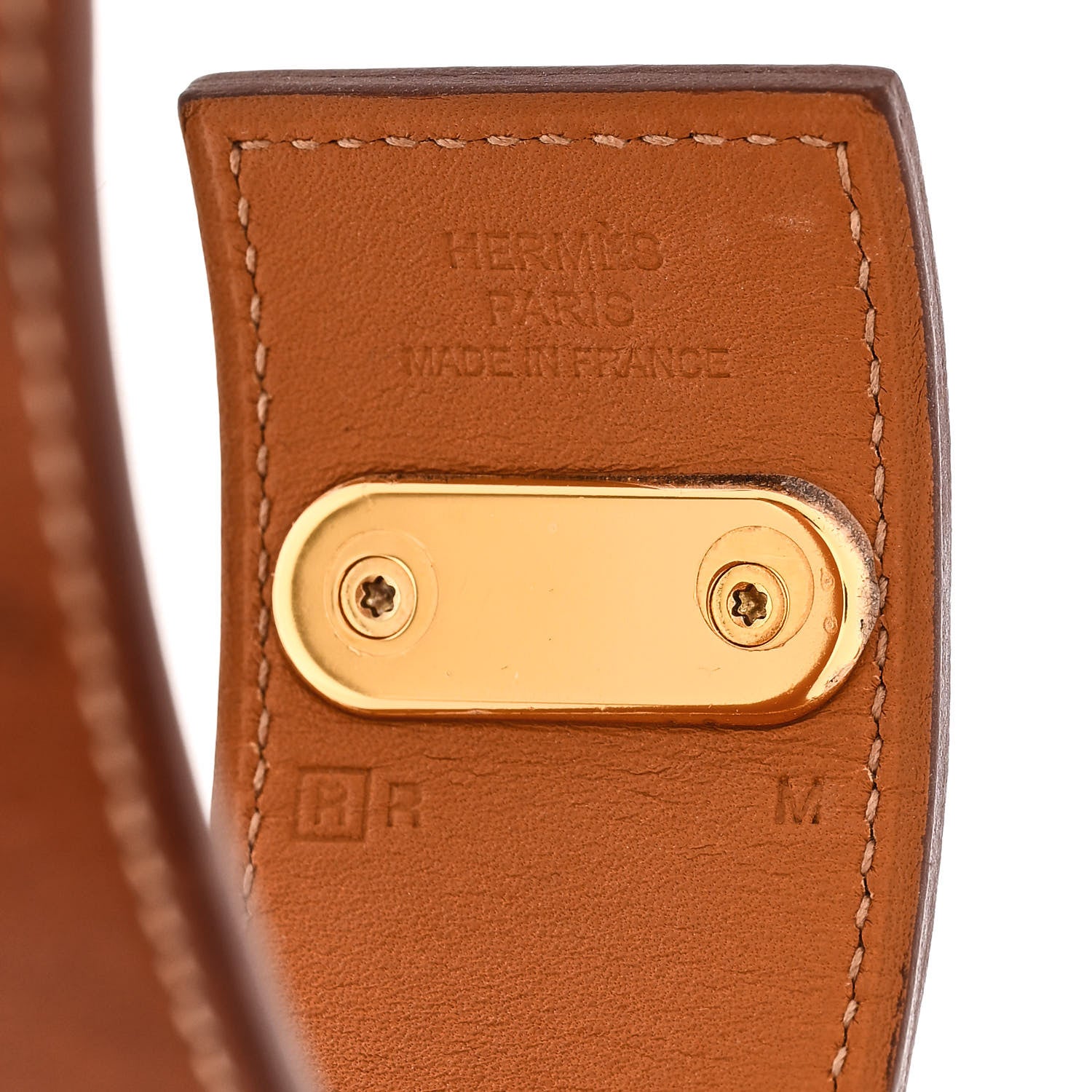 Hermes Barenia Intense Bracelet M Fauve 4 of 6