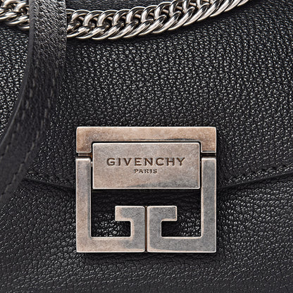 Givenchy Goatskin Mini GV3 Shoulder Bag Black 8 of 10