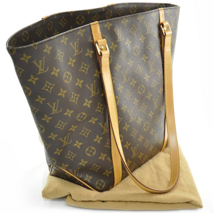 Louis Vuitton Monogram Sac Shopping Tote 3 of 8