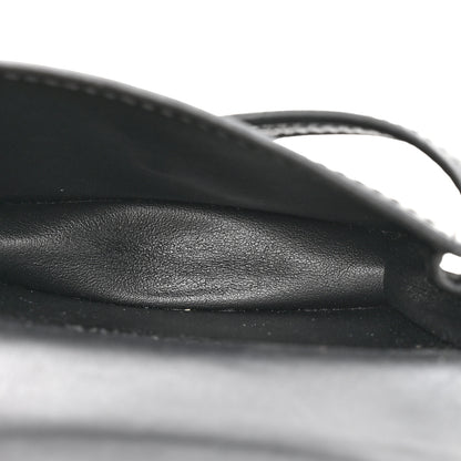 Jacquemus Smooth Calfskin Mini Le Porte Azur Envelope Wallet Black 5 of 10