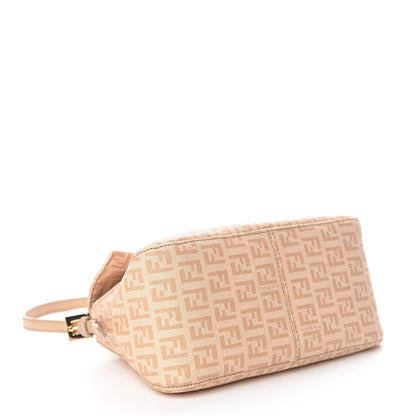Fendi Zucchino Spalmati Vitello Mini Mama Baguette Vacchetta Camelia 4 of 11