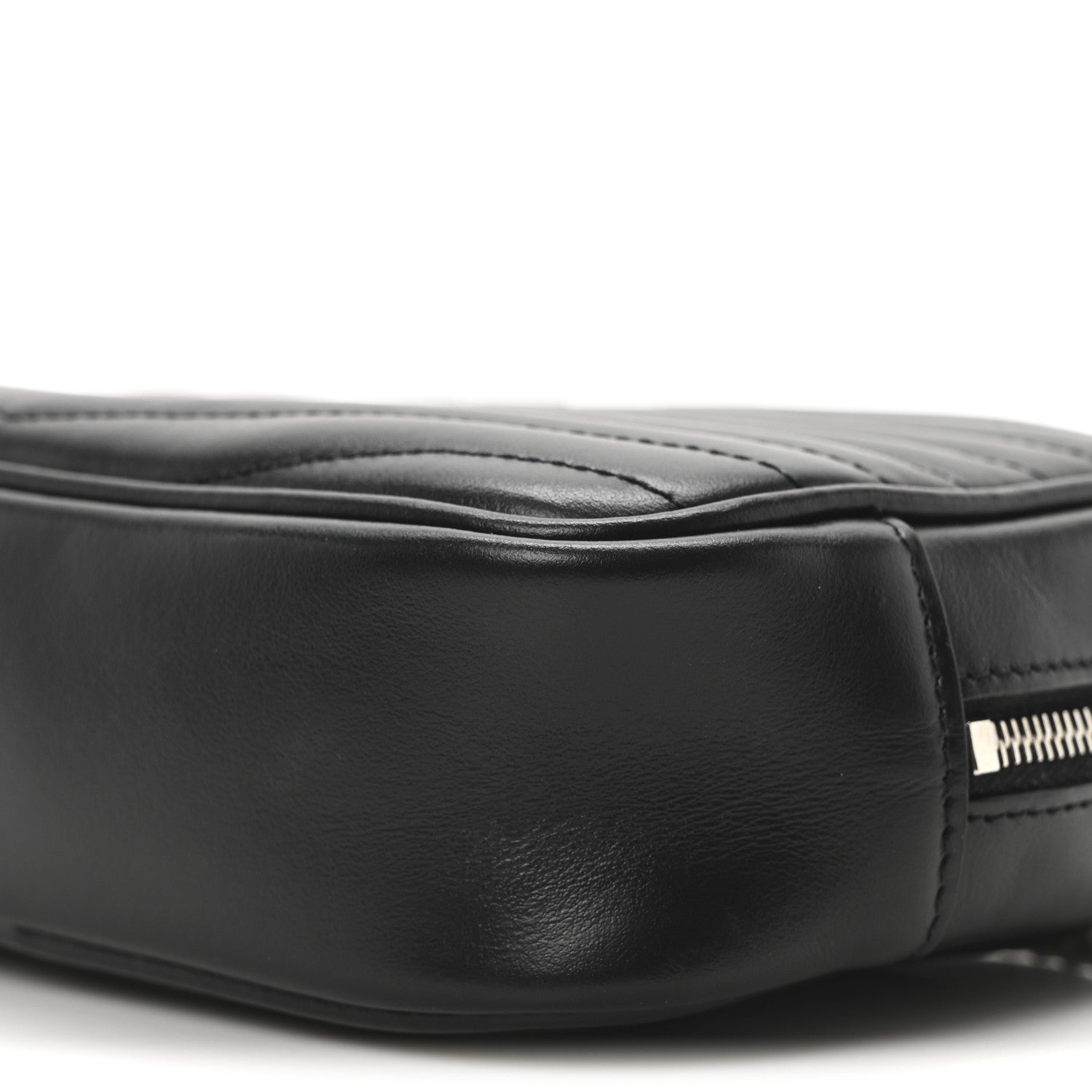 Saint Laurent Calfskin Matelasse Monogram Mini Lou Camera Bag Black 10 of 10
