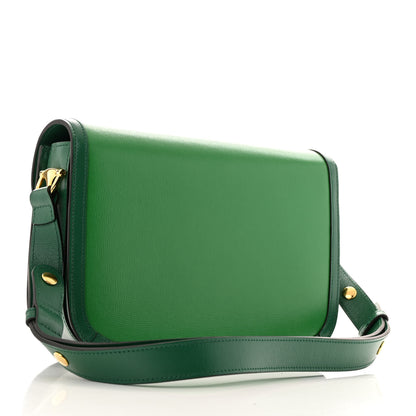 Gucci Azalea Calfskin Horsebit 1955 Shoulder Bag New Shamarock Emerald 3 of 11