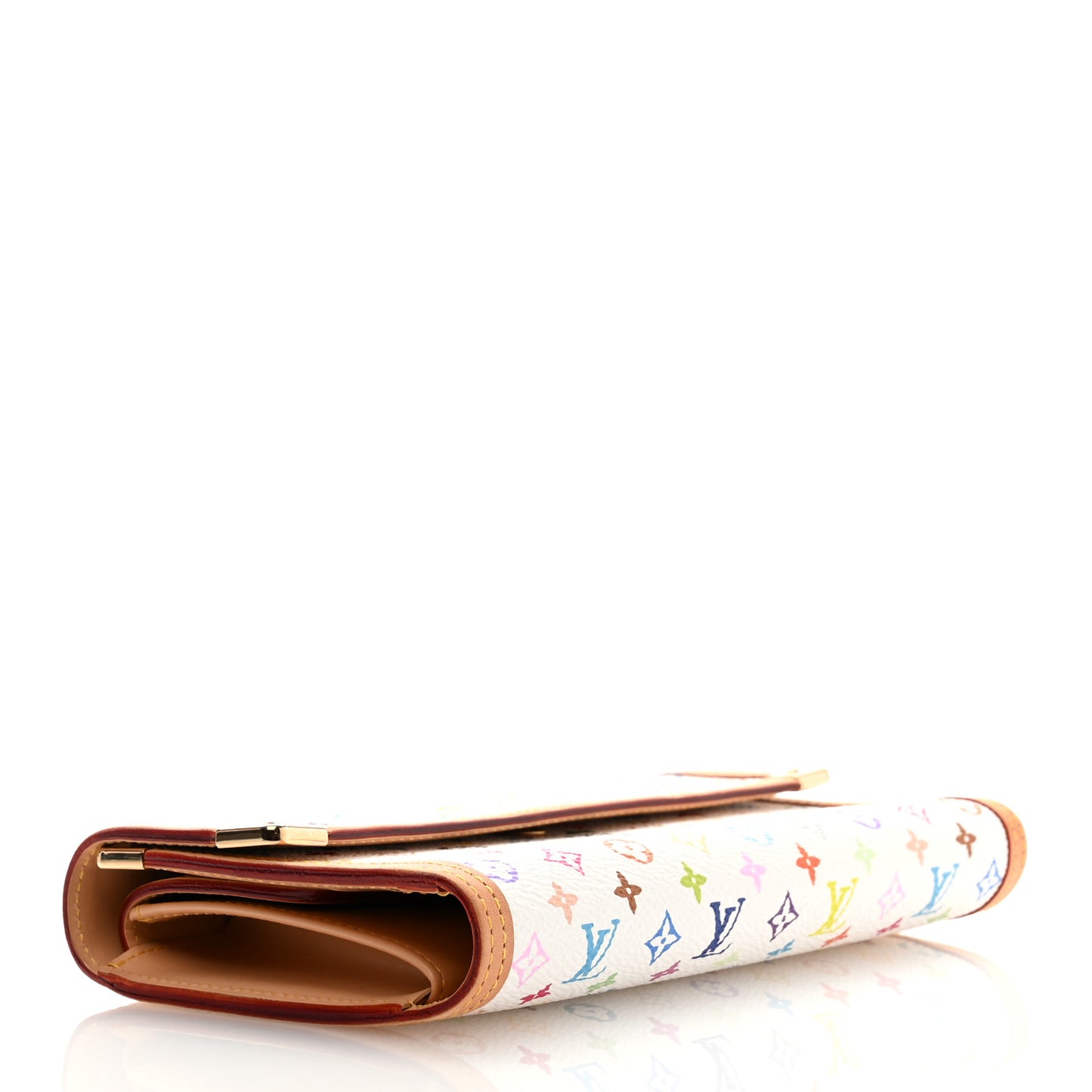 Monogram Multicolor Porte Tresor International Wallet White