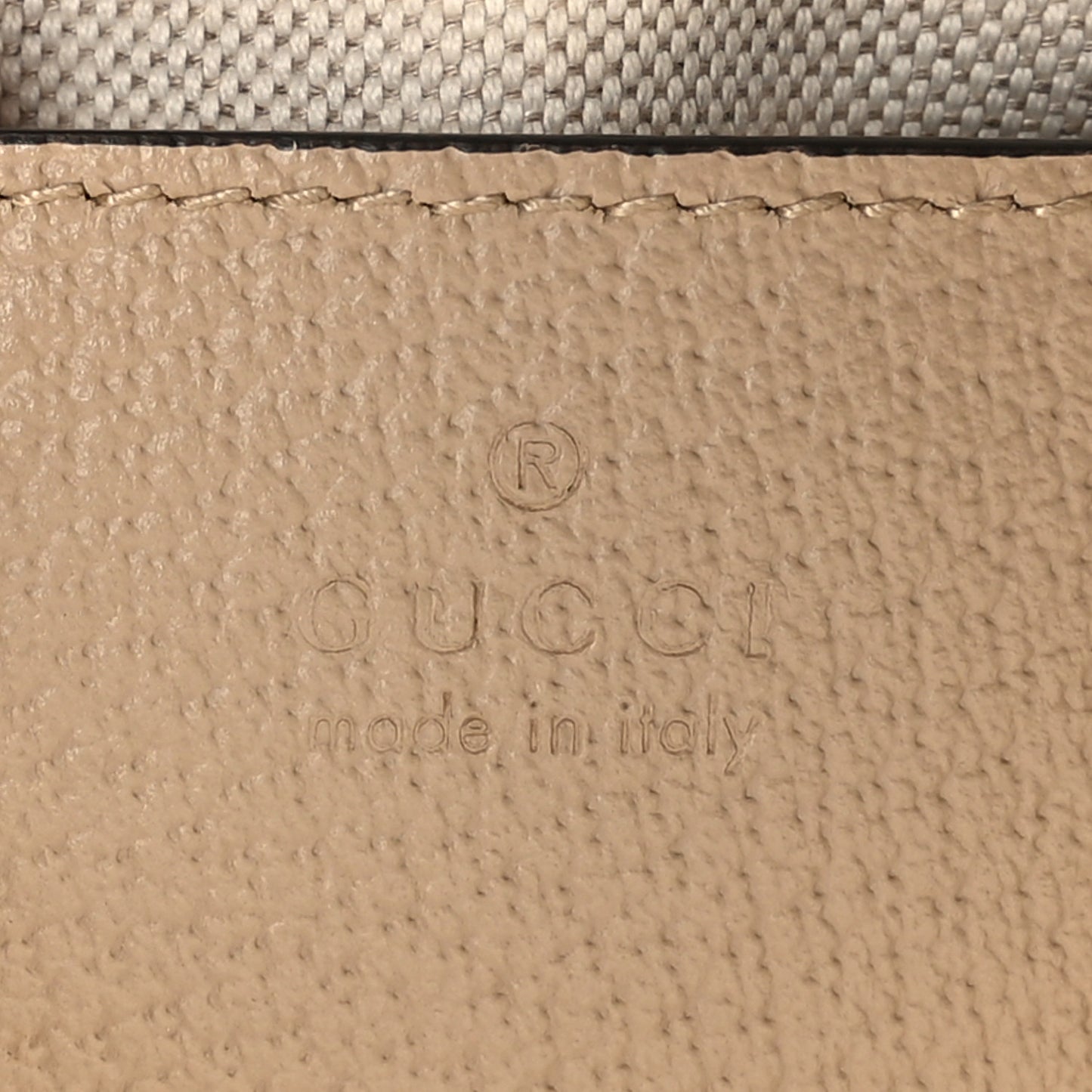 GG Supreme Monogram Textured Dollar Calfskin Web Small Ophidia Dome Shoulder Beige Mystic White Oatmeal