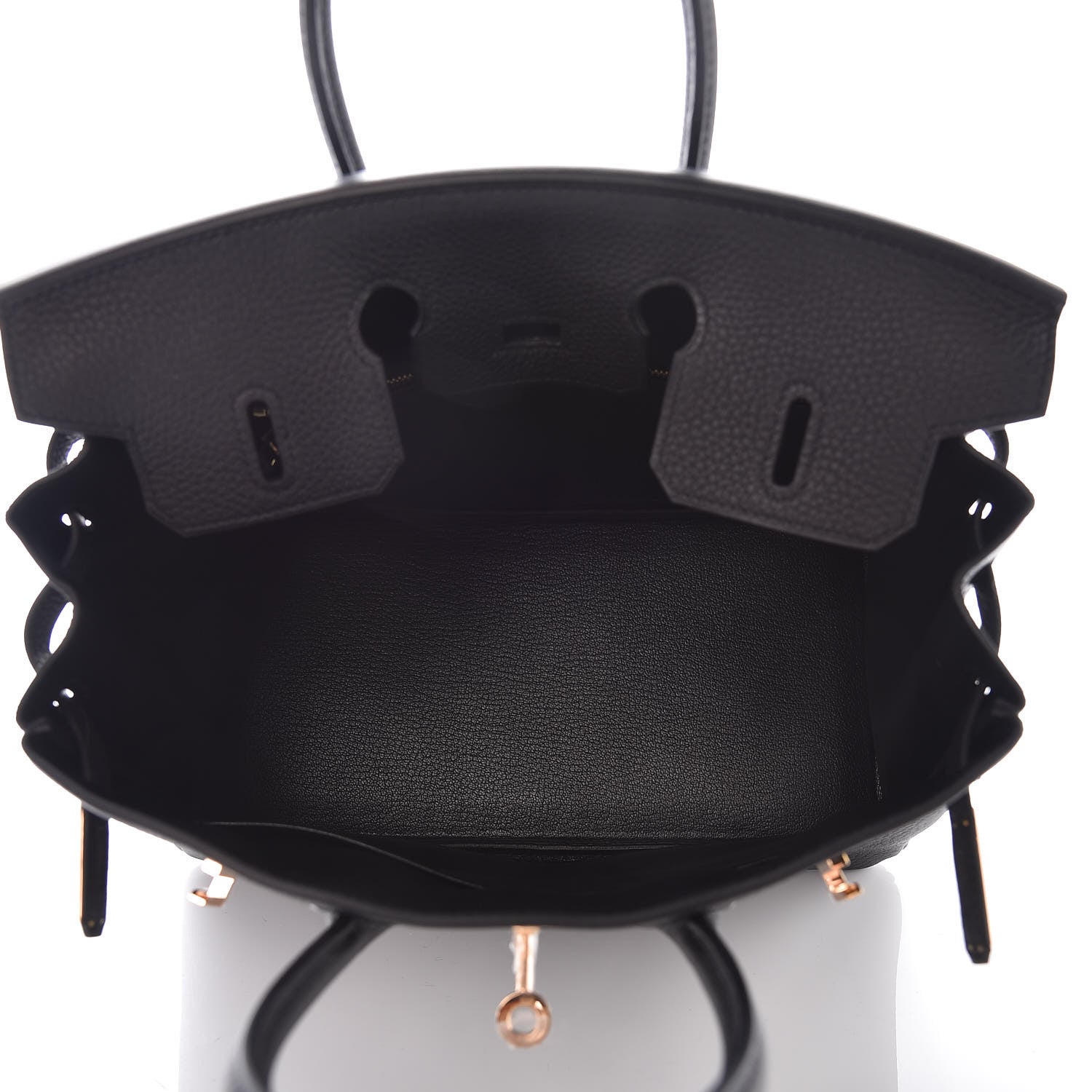 Hermes Togo Birkin 25 Black 8 of 37