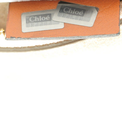 Chloe Suede Calfskin Medium Faye Shoulder Bag Tobacco 8 of 8