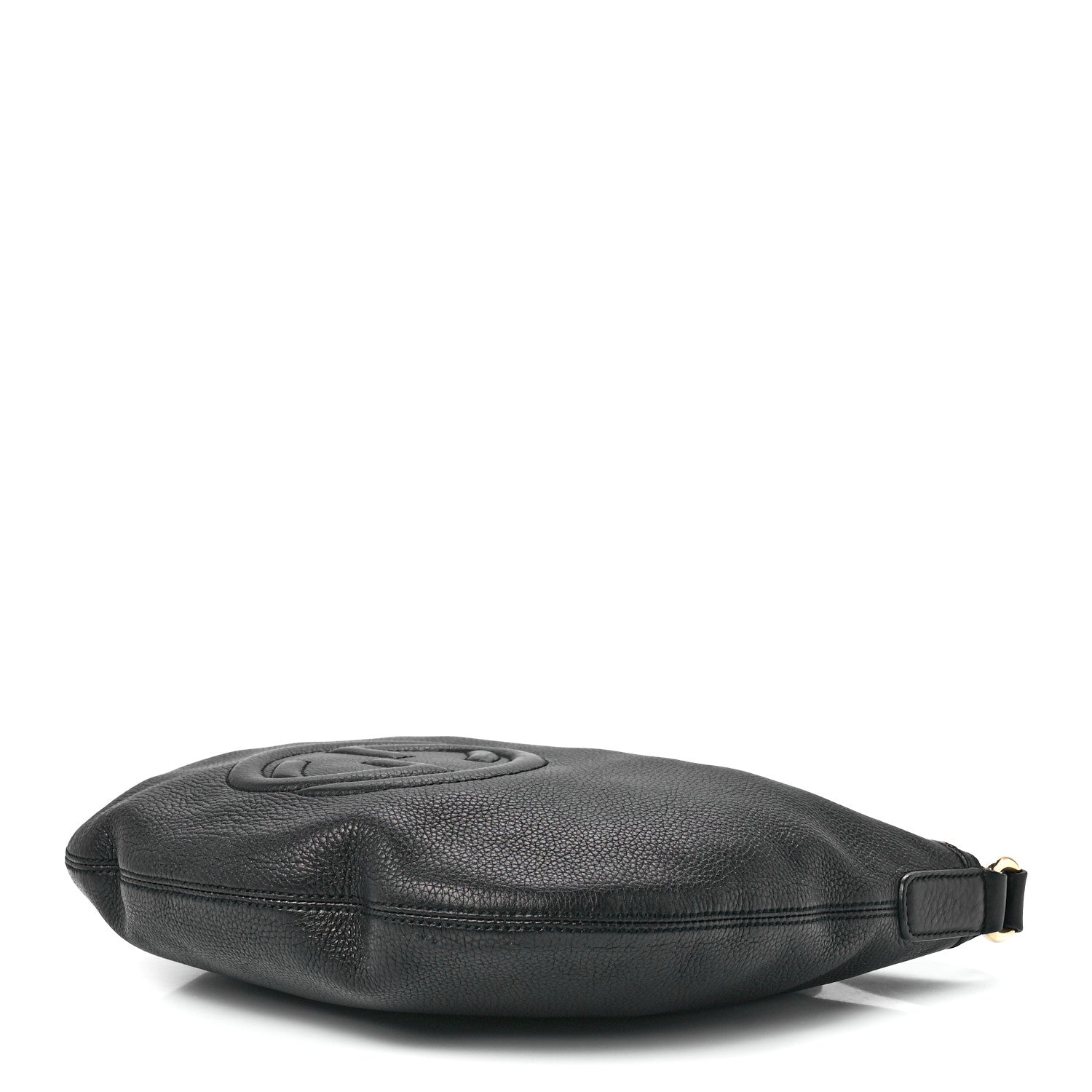 Gucci Pebbled Calfskin Small Soho Hobo Black 10 of 13