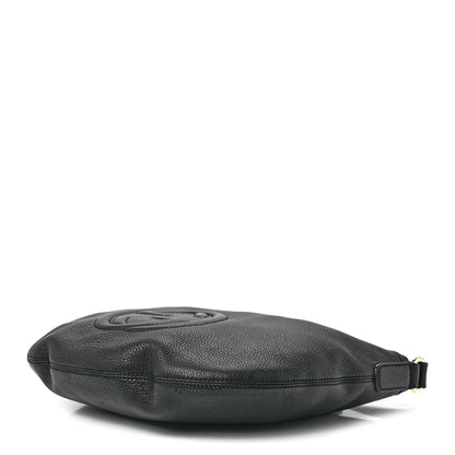 Gucci Pebbled Calfskin Small Soho Hobo Black 10 of 13