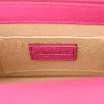 Jacquemus Calfskin Le Chiquito Moyen Dark Pink 6 of 10