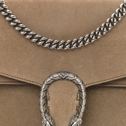 Gucci Suede Medium Dionysus Shoulder Bag Taupe 8 of 16