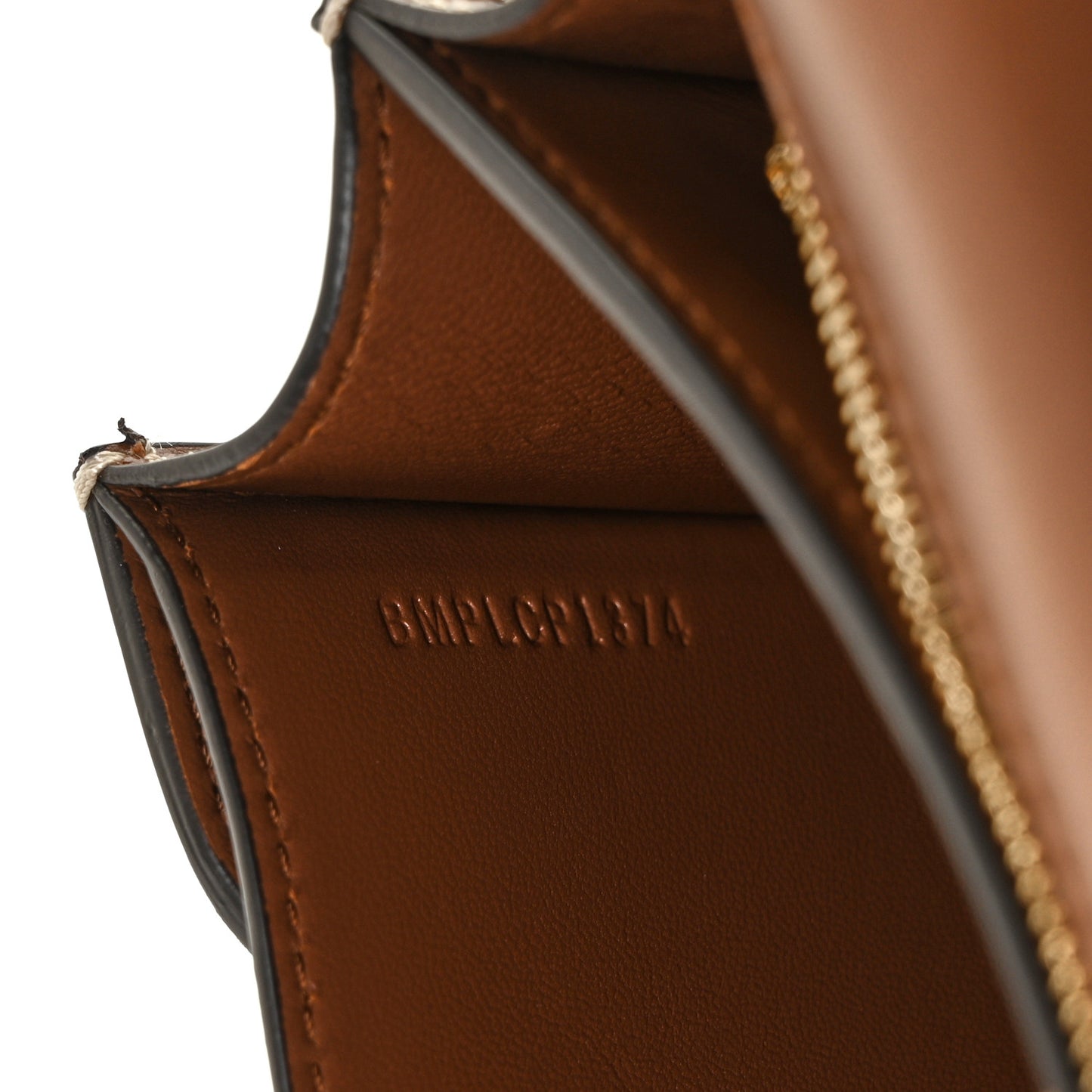 Canvas Calfskin Small TB Bag Natural