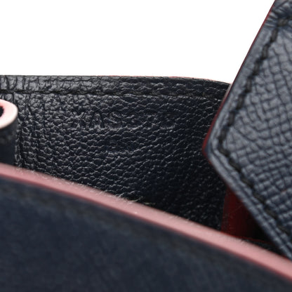 Hermes Epsom Contour Birkin 30 Bleu Indigo Rouge H 7 of 15