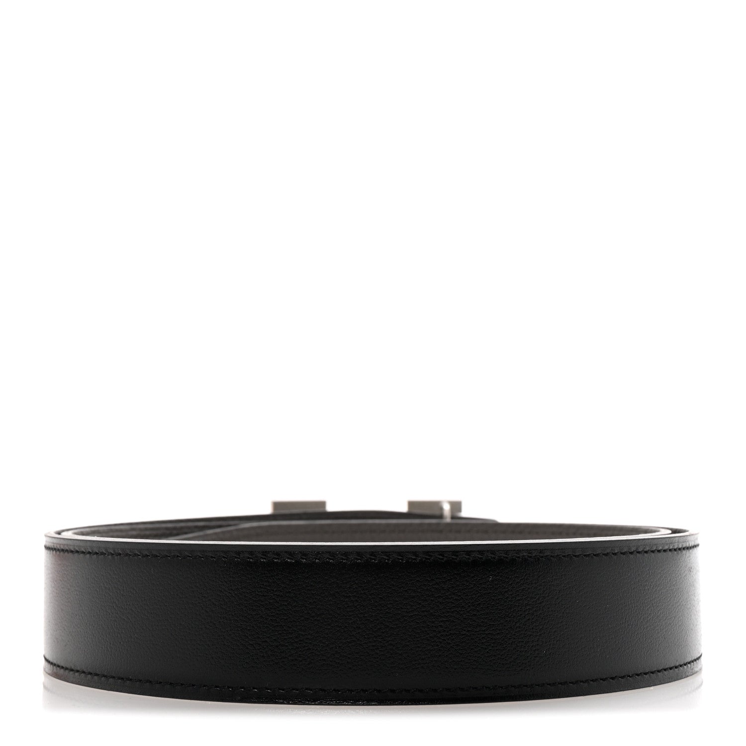 Hermes Box Togo 38mm Constance H Belt 90 36 Black Etain 2 of 6