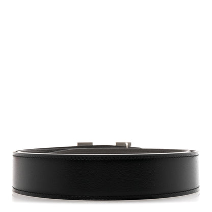 Hermes Box Togo 38mm Constance H Belt 90 36 Black Etain 2 of 6