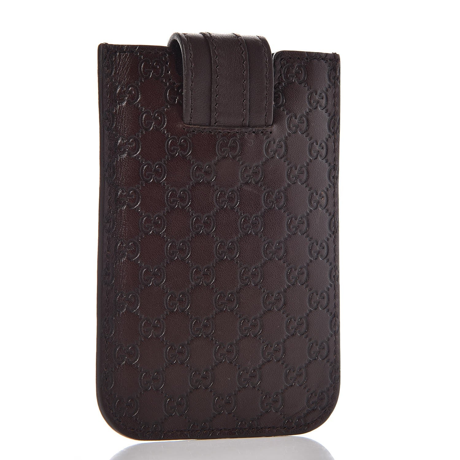 Gucci Guccissima Case Dark Brown 3 of 6