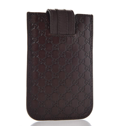 Gucci Guccissima Case Dark Brown 3 of 6