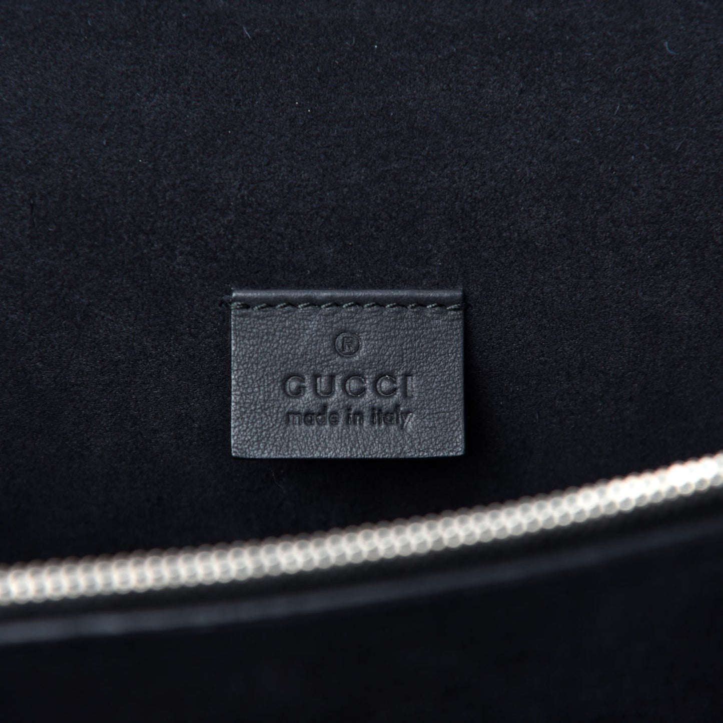 GG Supreme Monogram Medium Dionysus Shoulder Bag Black