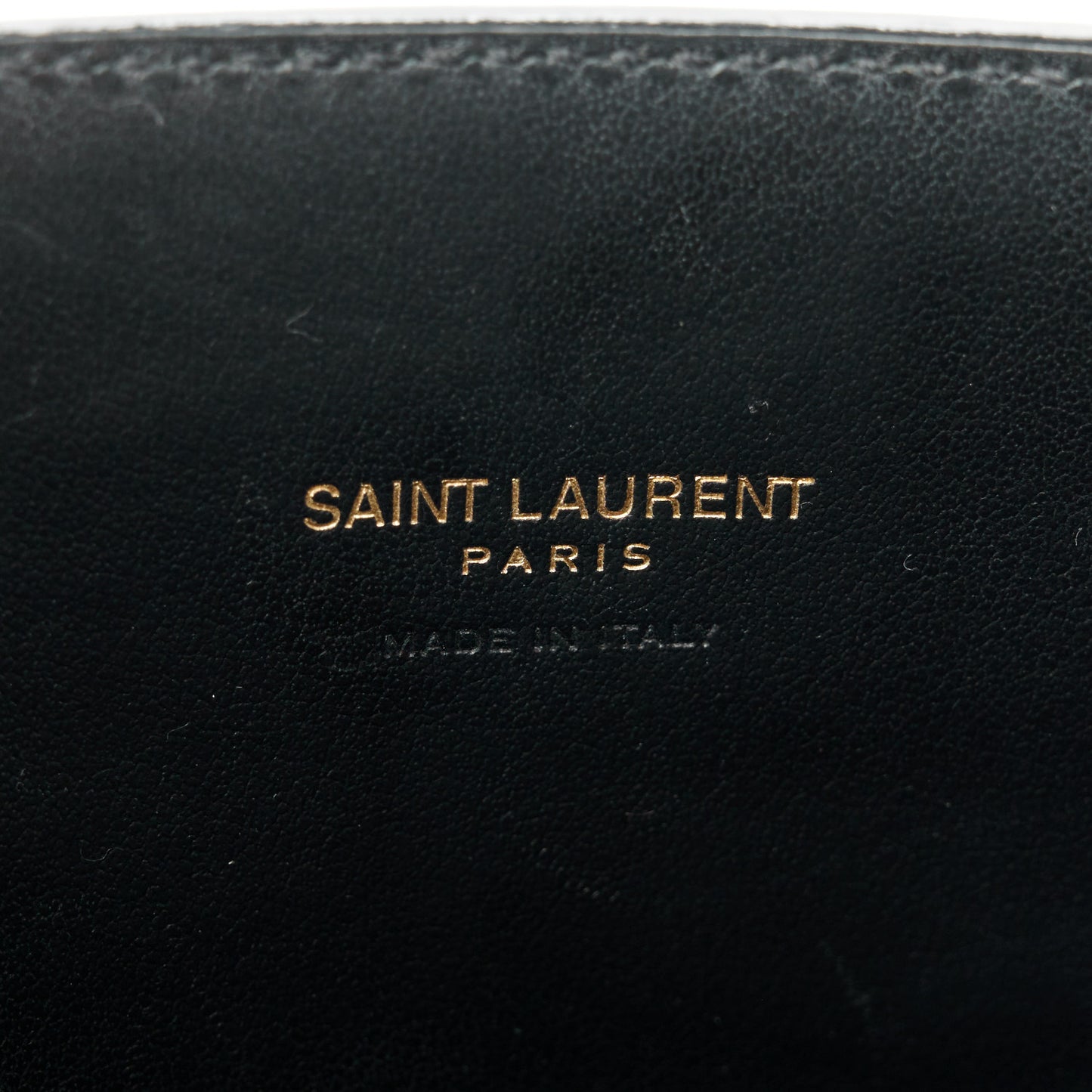 Calfskin Crocodile Embossed Nano Sac De Jour Black