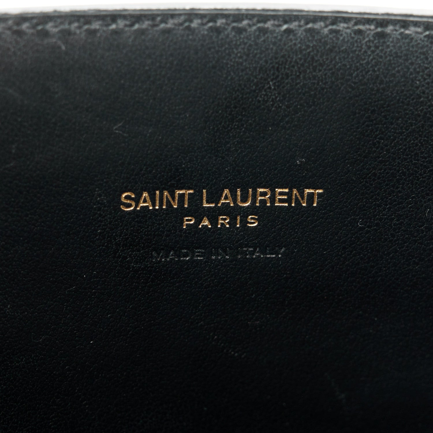Saint Laurent Calfskin Crocodile Embossed Nano Sac De Jour Black 6 of 11