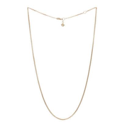 David Yurman 18K Yellow Gold 1.7mm Box Chain Necklace 18" 3 of 4
