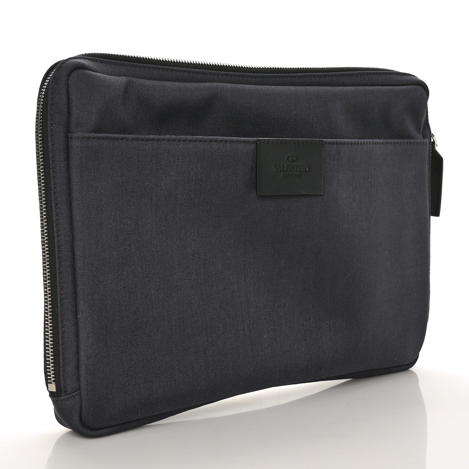 Valentino Garavani X UNDERCOVER Canvas Time Traveller Laptop Case Black 2 of 6