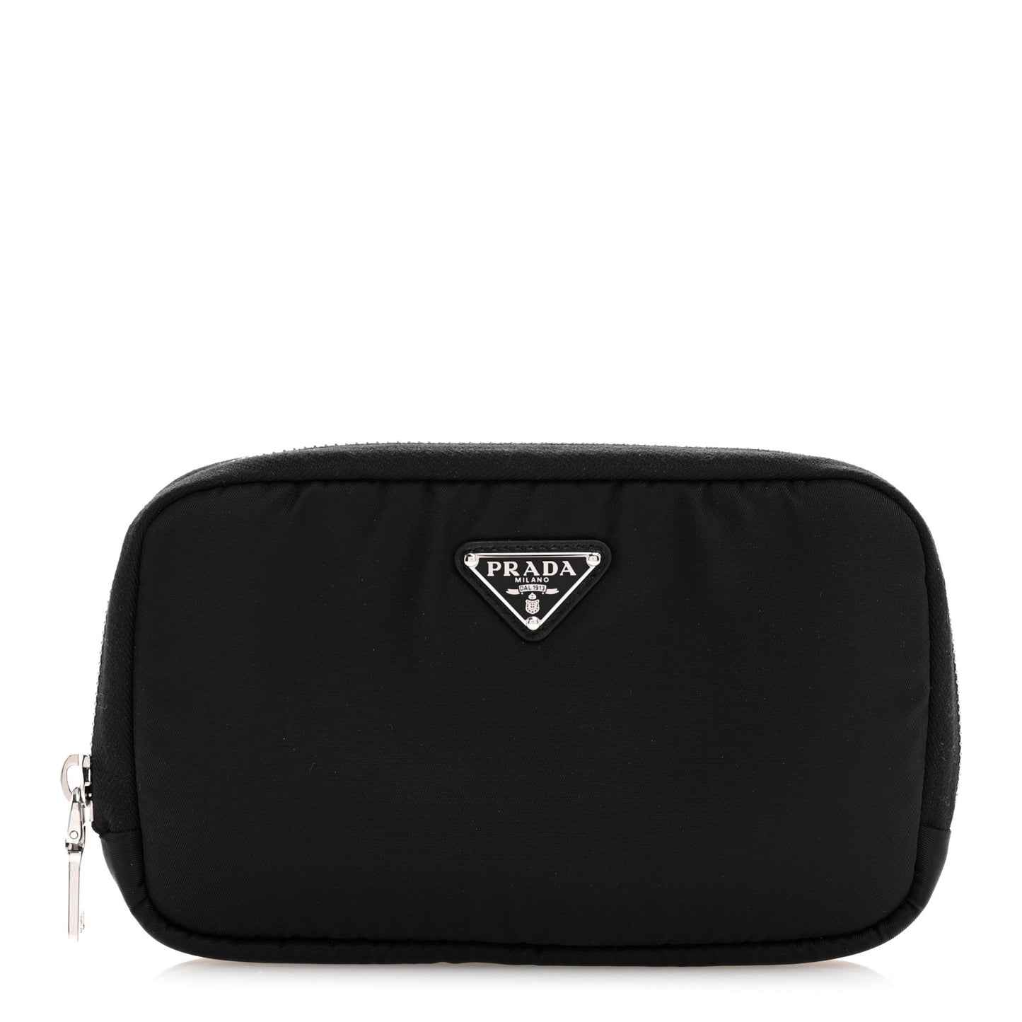 Nylon Vela Cosmetic Pouch Black