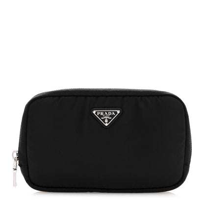 Prada Nylon Vela Cosmetic Pouch Black 1 of 9