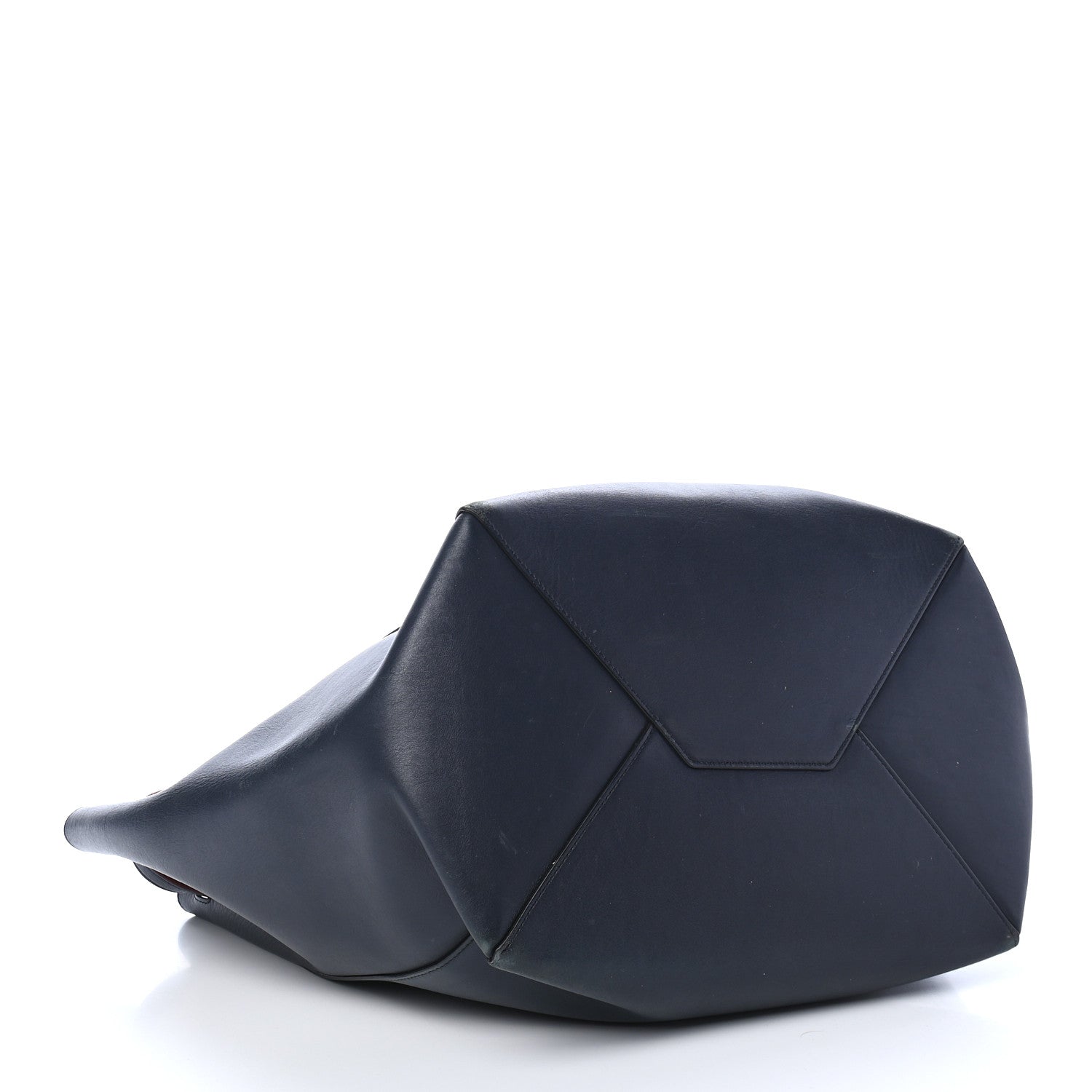 Celine Soft Calfskin Small Belt Cabas Phantom Navy Blue 3 of 10